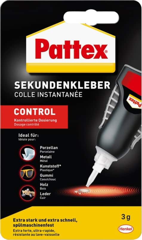 Pattex Secondelijm Permanent Matic Vloeibaar Transparant PST2C 3 g