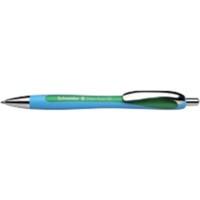 Schneider inklapbaar Balpen Groen 1.4 mm Extra breed Balpen Navulbaar