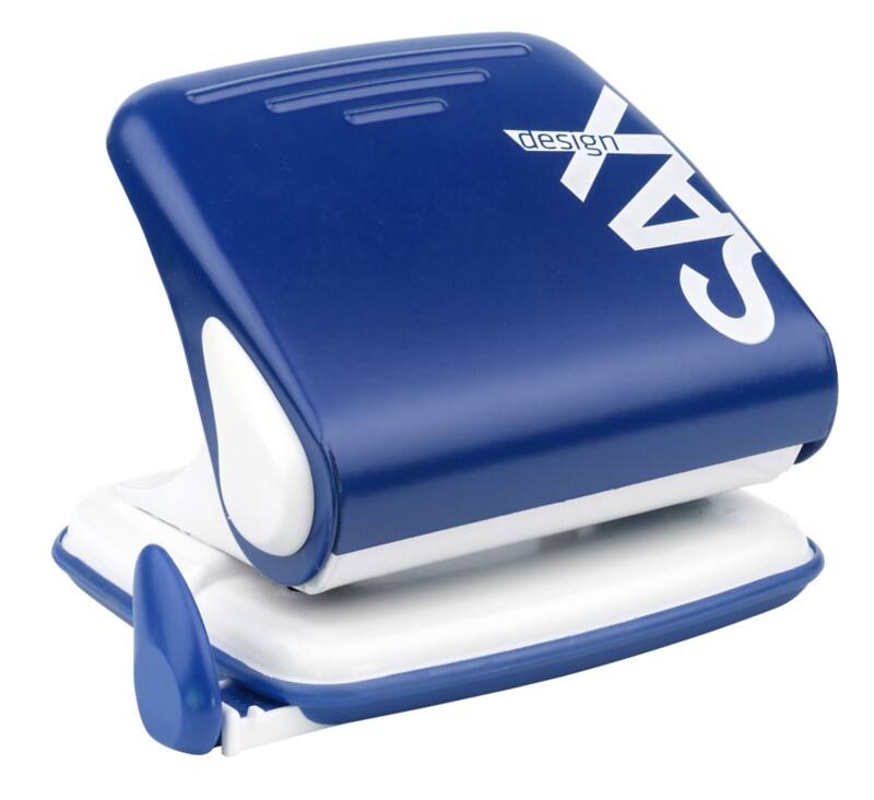 SAX Century 2 Gaten Perforator Metaal 25 Vellen 418 Blauw