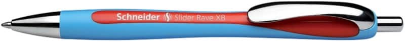 Schneider Slider Rave XB Intrekbaar Balpen Rood 1,4 mm Extra breed Balpen Navulbaar