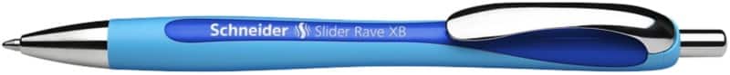 Schneider Slider Rave XB Intrekbaar Balpen Blauw 1,4 mm Extra breed Balpen Navulbaar