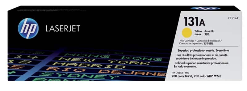 HP 131A originele tonercartridge CF212A geel
