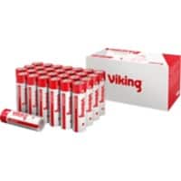 Viking Batterijen Longlife AA LR6 Alkaline 1,5 V 28 Stuks