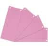 Niceday Blanco Scheidingsstroken Blauwe engel UZ56 (gerecycled kartonwaren), Recycled 100% Speciaal Roze Roze Karton Rechthoekig 2 Gaten 5847138 100 Stuks