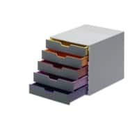 DURABLE Varicolor Ladekastje ABS (Acrylonitril-butadieen-styreen) Multikleur 5 Lades 29,2 x 35,6 x 28 cm