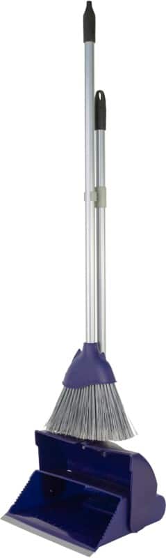 BETRA Stoffer en blik 28 x 24 x 95 cm Paars