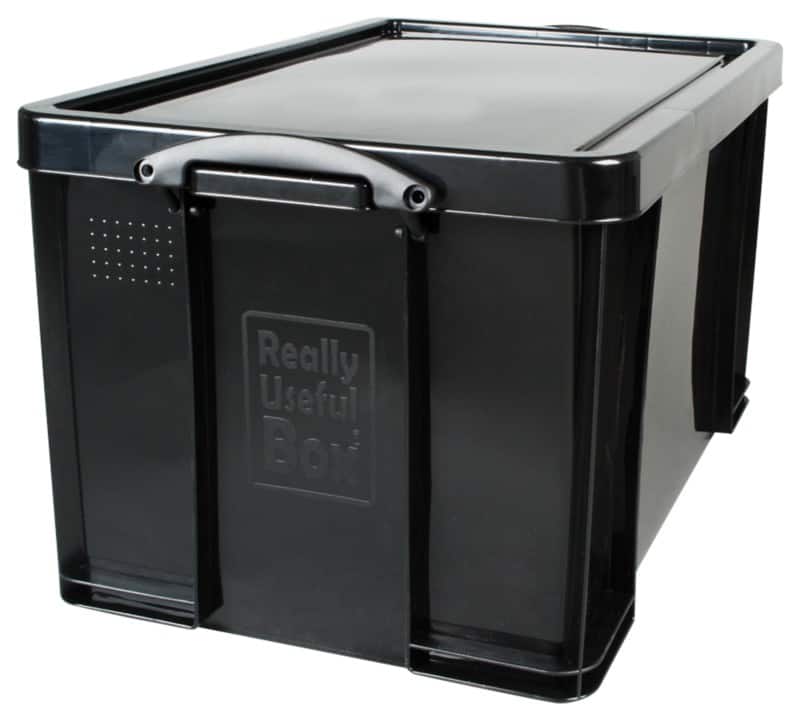 Really Useful Box Kunststof Archiefdoos 84 l Zwart 71 x 44 x 38 cm