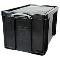 Really Useful Box Opbergbox 84 L Zwart Plastic 44 x 71 x 38 cm