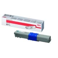 OKI 44469724 Origineel Tonercartridge Cyaan