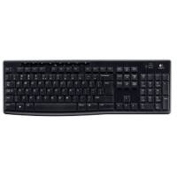 Logitech Draadloos toetsenbord K270 QWERTZ DE USB-nano-ontvanger Zwart