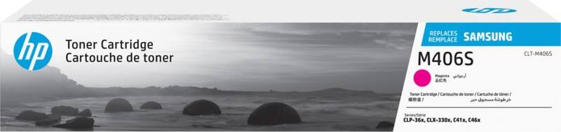 Samsung CLT-M406S Origineel Tonercartridge Magenta