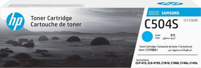 Samsung CLT-C504S Origineel Tonercartridge Cyaan