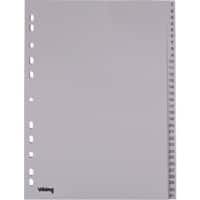 Viking 1 tot 31 Tabbladen A4 Grijs 31 tabs PP (Polypropeen) 11 Gaten Numeriek
