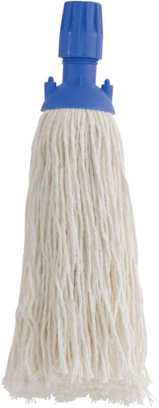 BETRA Mop 30 x 7 x 30 cm Wit, blauw 2 Stuks