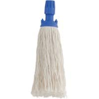 BETRA Mop 30 x 7 x 30 cm Wit, blauw 2 Stuks