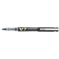 Pilot Hi-Tecpoint Cartridge System niet-inklapbaar Rollerballpen Zwart 0.5 mm Medium Naaldpunt Navulbaar Recycled
