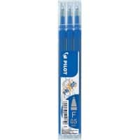 Pilot FriXion Ball/Clicker Refill Penvulling 0,4 mm Blauw 3 Stuks