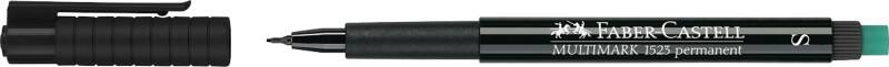 Faber-Castell Multimark 1523 Overheadmarker Viltstift 0,4 mm Zwart