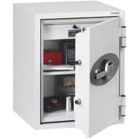 Phoenix Fire Fighter Brandwerende kluis Elektronisch slot 63 L FS0441E Wit