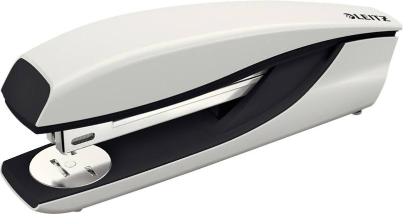 Leitz NeXXt Nietmachine 5504 Volledig strip 40 Vellen Grijs 24/8, 26/8 Kunststof, metaal