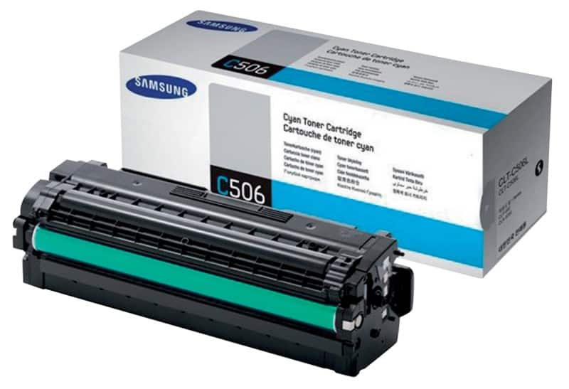 Samsung CLT-C506L Origineel Tonercartridge Cyaan