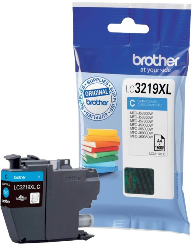 Brother LC3219XLC Origineel Inktcartridge Blauw