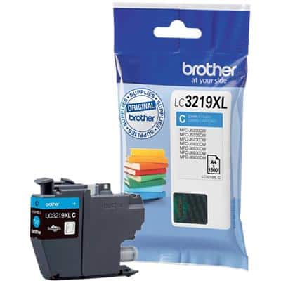 Brother LC3219XLC Origineel Inktcartridge Blauw