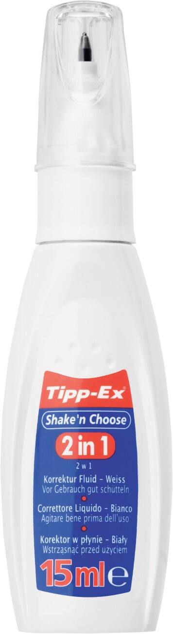 Tipp-Ex Correctievloeistof Shake'n'Choose Wit 15 ml