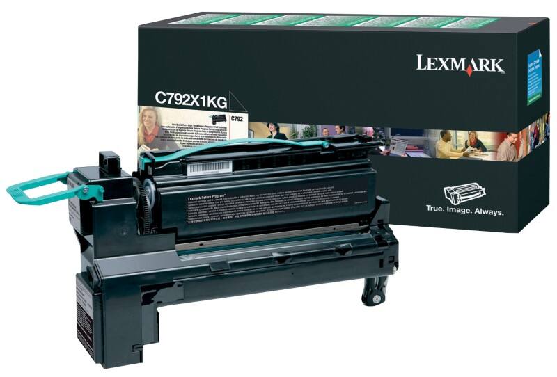 Lexmark Origineel Tonercartridge C792X1KG Zwart