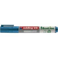 edding EcoLine 28 Nee Whiteboard-marker Blauw Medium Ronde punt 1,5 - 3 mm