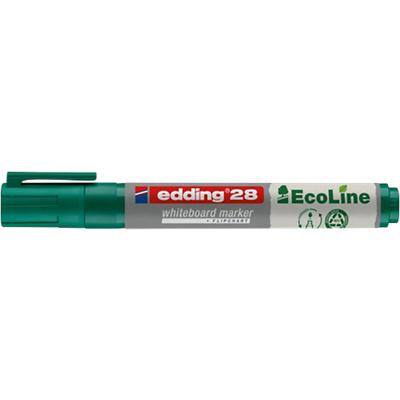 Edding EcoLine 28 Whiteboardmarker Medium Ronde Punt Groen