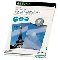 Leitz Lamineerhoezen Glanzend 2 x 100 (200) Micron A4 100 Stuks