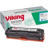 Viking 128A compatibele HP tonercartridge CE321A cyaan