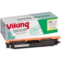 Viking 126A compatibele HP tonercartridge CE312A geel