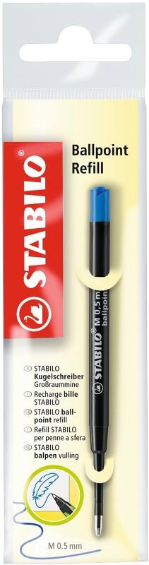 STABILO Smartball Balpen-navulling Medium Balpen Blauw 2/041-02