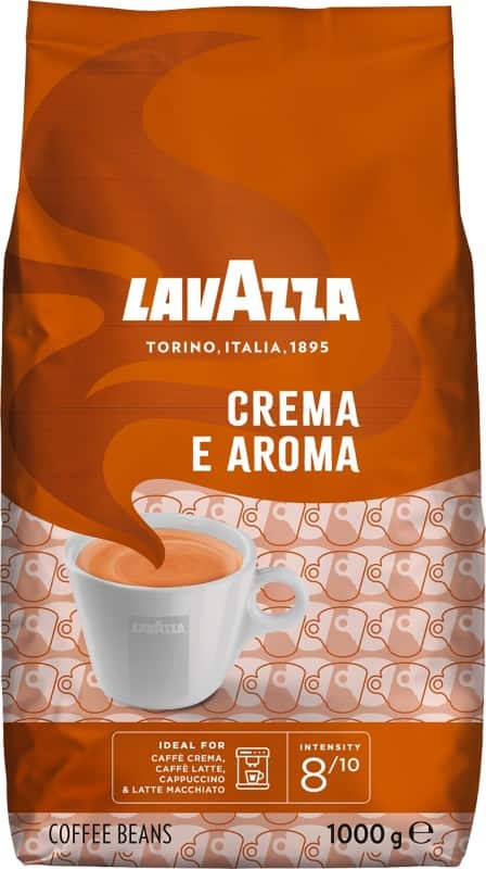 Lavazza Crema Aroma Coffee Beans Beans Medium Arabica, Robusta 1 kg