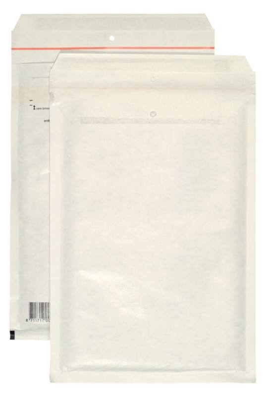 Elco Luchtkussenenveloppen Niet standaard Wit Zonder venster 180 (B) x 265 (H) mm Kleefstrip 80 g/m² 100 Stuks