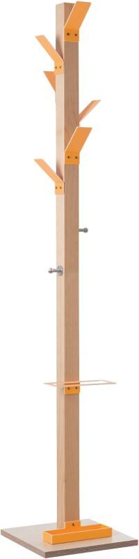 meet powered by PAPERFLOW Kapstok PECPP.13 350 x 350 x 1800mm Oranje