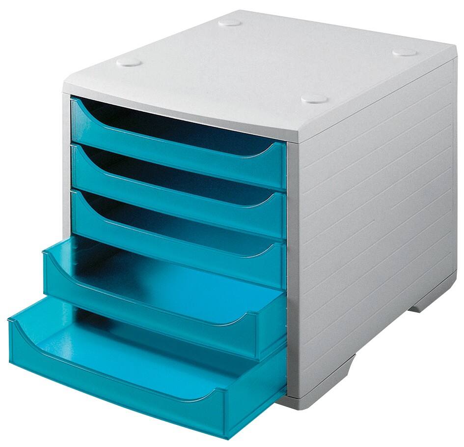 Styro Ladeblok Plastic Blauw, grijs 27 x 34 x 25,5 cm