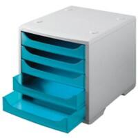 Styro Ladeblok Plastic Blauw, grijs 27 x 34 x 25,5 cm