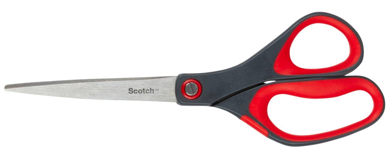Scotch Schaar 1448 Rood, grijs 200 mm