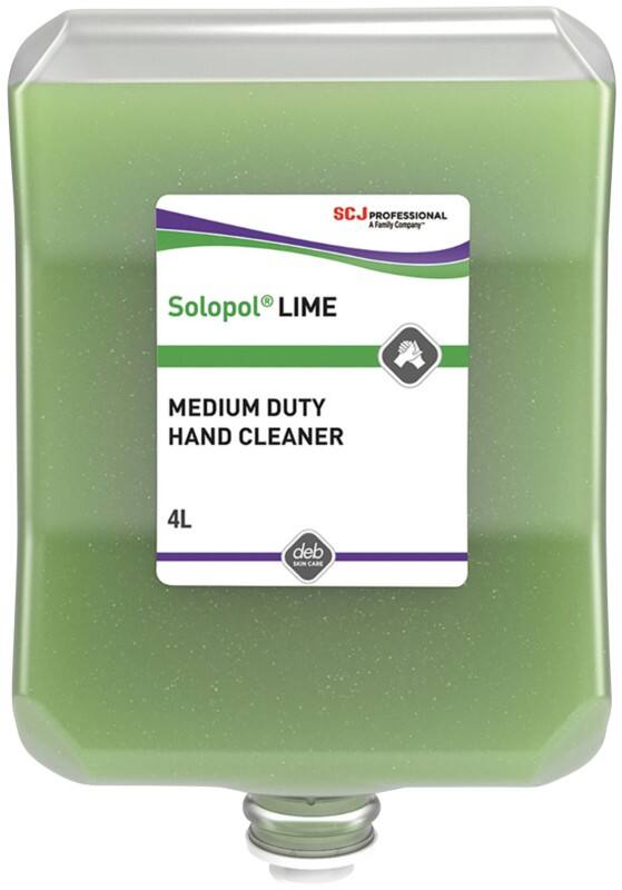 Deb Lime Wash Handzeep navulling Vloeibaar Limoen Groen LIM4LTR 4 L
