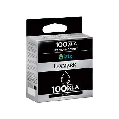 Lexmark 100XLA Origineel Inktcartridge 14N1092 Zwart
