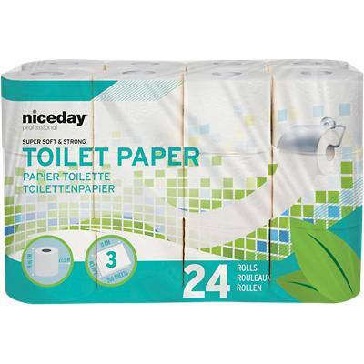 Niceday Professional Standard Toiletpapier 3-laags 6316577 24 Rollen à 200 Vellen