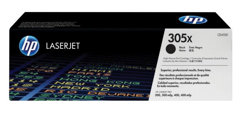 HP 305X originele tonercartridge CE410X zwart
