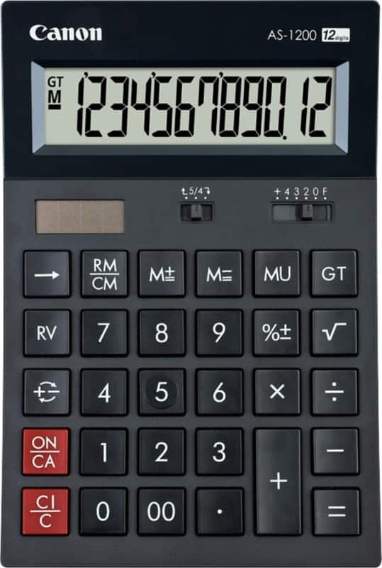 Canon Bureaurekenmachine AS-1200