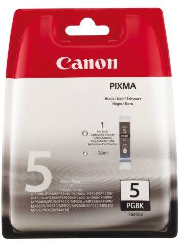 Canon PGI-5BK Origineel Inktcartridge Zwart