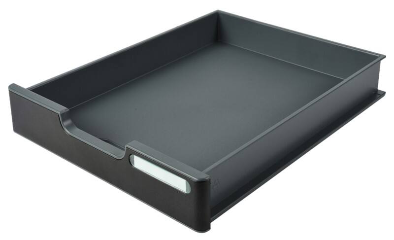 Exacompta ECOBlack Ladekastje A4+ Kunststof Donkergrijs 28,5 x 34,5 x 5,4 cm