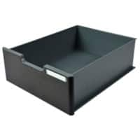 Exacompta ECOBlack Ladekastje A4+ Kunststof Donkergrijs 28,5 x 34,5 x 11 cm