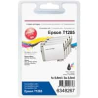 Viking T1285 compatibele Epson inktcartridge C13T12854012 zwart, cyaan, magenta, geel multipak 4 stuks